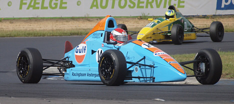 Nils K. Vestergaard scorede pole position ved FDM 100 års jubilæums GP Danmark.